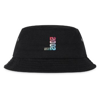 24. Geburtstag Limited Edition 2002 Jahrgang 2002 - Kinder Bucket Hat - Schwarz - Vorne