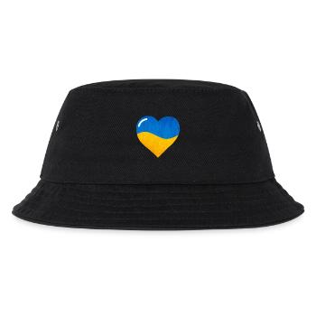 The Flag Of Ukraine, Ukrainian flag - Kids’ Bucket Hat - black - Front