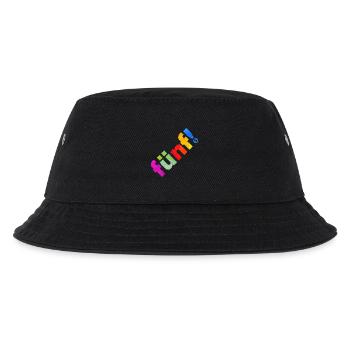 FÜNF 5 JAHRE 5. GEBURTSTAG - Kinder Bucket Hat - Schwarz - Vorne