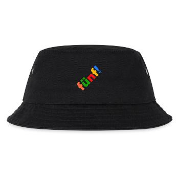 FÜNF 5 JAHRE 5. GEBURTSTAG - Kinder Bucket Hat - Schwarz - Vorne