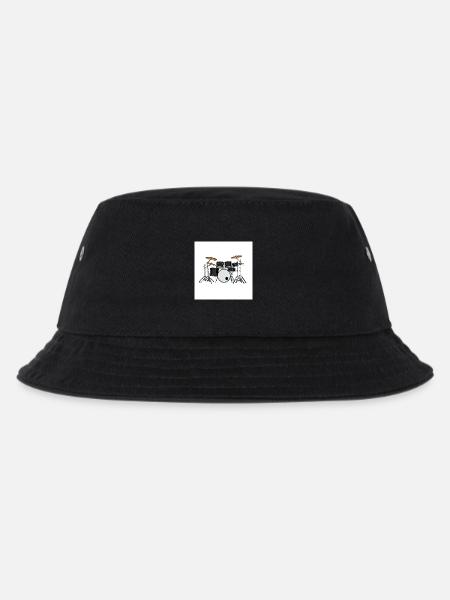 Das Schlagzeug: Rhythmus im Blut - Kinder Bucket Hat - Schwarz