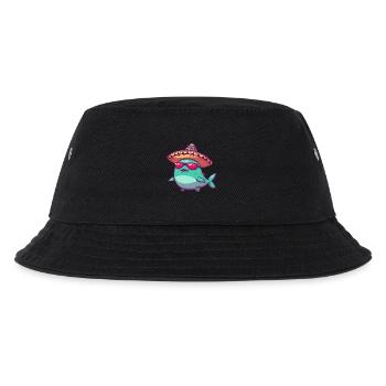 baleine drôle sombrero - Bob Enfant - noir - Devant