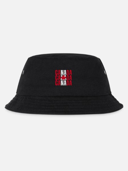 Drapeau du Canada, fierté canadienne - Bob Enfant - noir