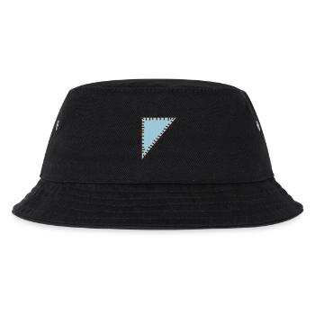 flicken3 - Kinder Bucket Hat - Schwarz - Vorne