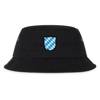 Bayern, Wappen - Kinder Bucket Hat - Schwarz - Vorne