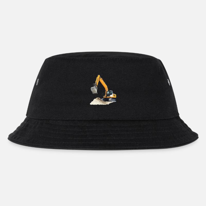 Bagger - Kinder Bucket Hat - Schwarz
