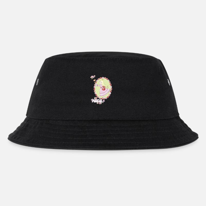 Anneli_09 - Kinder Bucket Hat - Schwarz