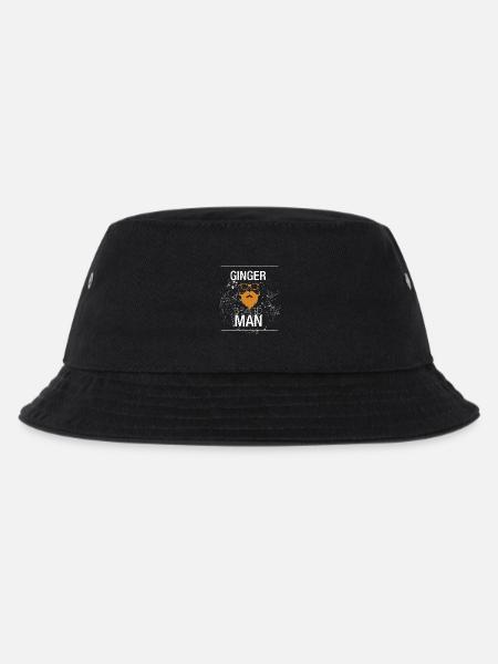 Ginger beard man - Kids’ Bucket Hat - black