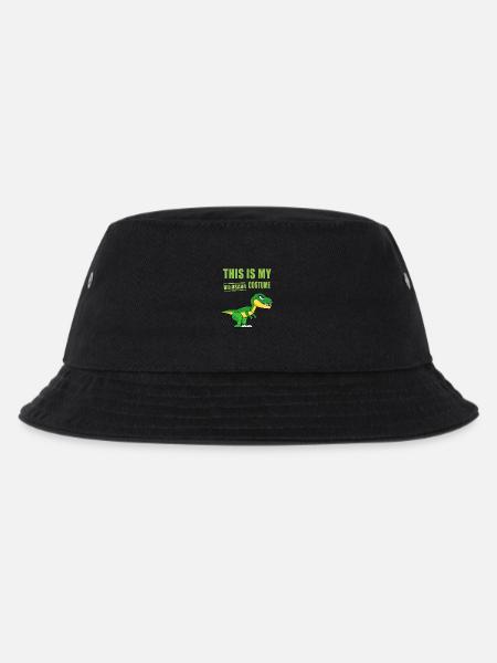 Dinosaur Costume Carnival Dress Up Humor Funny - Kids’ Bucket Hat - black