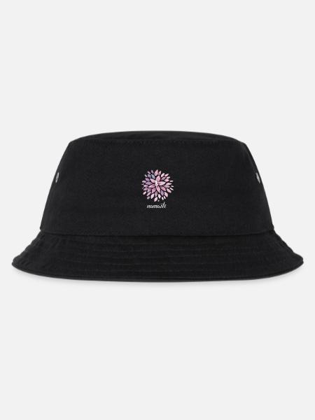 Namaste Yoga Lotus om Meditation chakra Energie sh - Kinder Bucket Hat - Schwarz