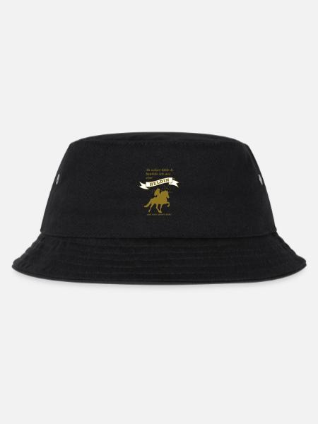 gedankenswert Islandpferd Heldin Einhorn Produkte - Kinder Bucket Hat - Schwarz