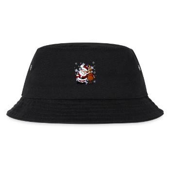 christma s14 - Kinder Bucket Hat - Schwarz - Vorne