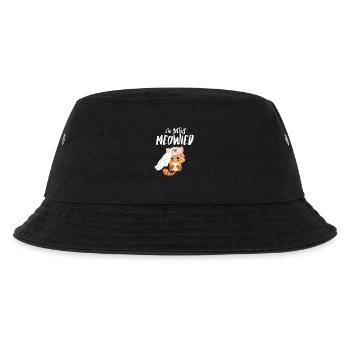 I Marry - Sweet Cat - Engagement Wedding! - Kids’ Bucket Hat - black - Front