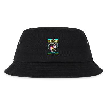 October - fire princess - birthday - Unicorn - DE - Kids’ Bucket Hat - black - Front