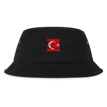 Tuerkiye Tuerkei Legenden geboren 1969 - Kinder Bucket Hat - Schwarz - Vorne