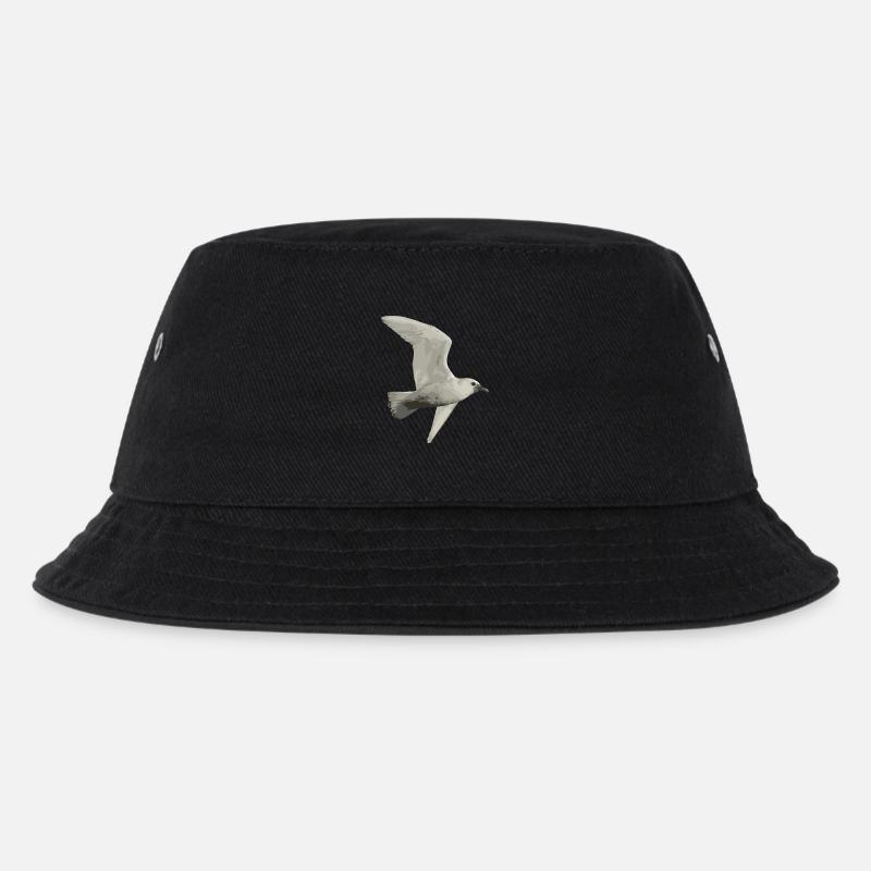 Bird - Kids’ Bucket Hat - black