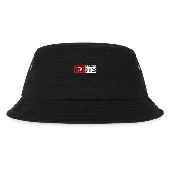 never forget your roots love Tunesien - Kinder Bucket Hat - Schwarz - Vorne