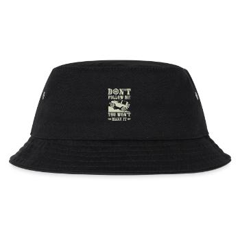 Don't follow me you won't make it - offroad gift - Bob Enfant - noir - Devant
