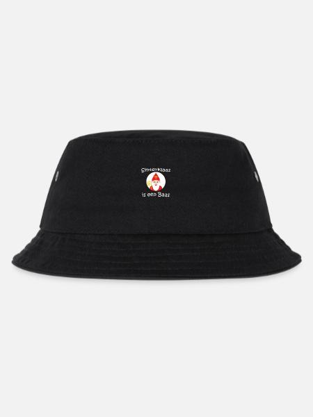 Sinterklaas ist ein Baas niederländische Niederlande Kinder - Kinder Bucket Hat - Schwarz