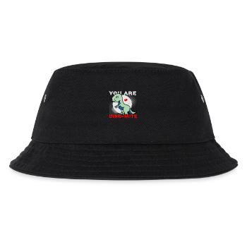 You are Dino-Mite - Dino Spruch - Liebe - Kinder Bucket Hat - Schwarz - Vorne