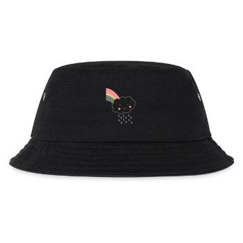 Wolke Regen Regenbogen farbig Geschenk Comic - Bob Enfant - noir - Devant
