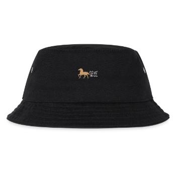 Just A Girl Who Loves Horses - Kinder Bucket Hat - Schwarz - Vorne