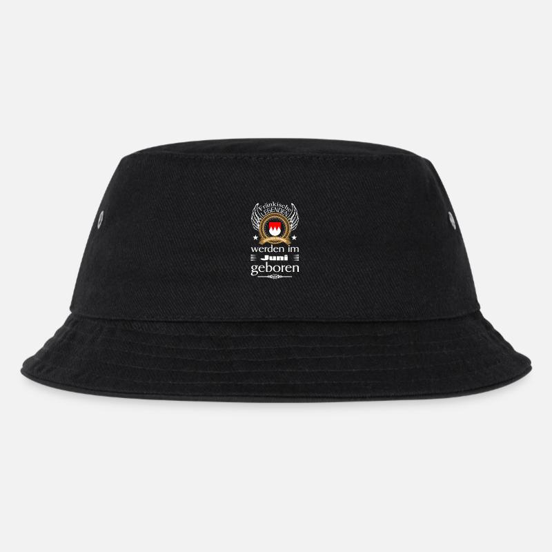 Fränkische Legenden Juni - Kinder Bucket Hat - Schwarz