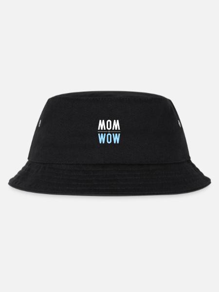 MOM is WOW - Cadeau - Chemise - Bob Enfant - noir