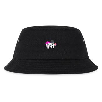 Lustiges Zahnarzt-Hochzeits-Entwurfs-Geschenk - Kinder Bucket Hat - Schwarz - Vorne