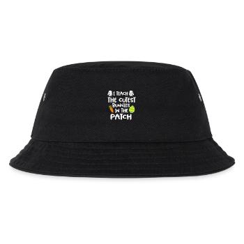 Ich unterrichte die süßesten Häschen im Patch Ostern - Kinder Bucket Hat - Schwarz - Vorne