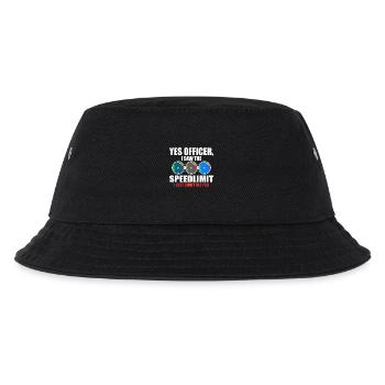 SPEED LIMIT - Kids’ Bucket Hat - black - Front