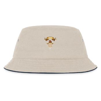 Heilige Poop Sie sind 60 lustige Geburtstagsgeschenk - Kinder Bucket Hat - Natur/Navy - Vorne