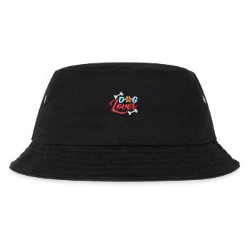 Hundeliebhaber - Geschenk - Shirt - Kinder Bucket Hat - Schwarz - Vorne