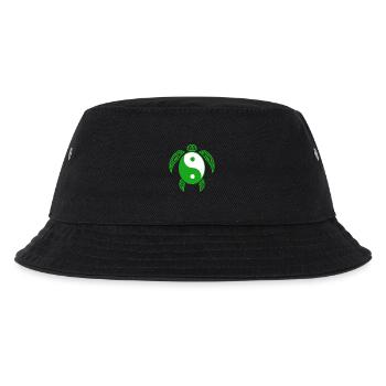 Yin Yang tortue drôle chinois Tai Chi symbole Cool - Bob Enfant - noir - Devant