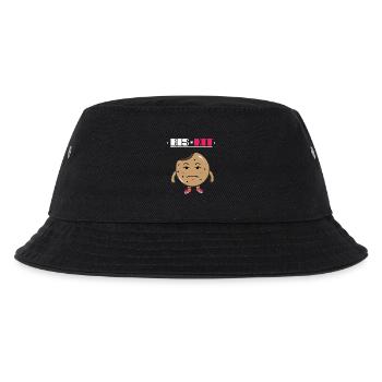 BIS X KIT - Kids’ Bucket Hat - black - Front