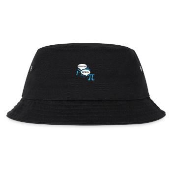 Pi Day Be Rational Get Real Shirt - Kinder Bucket Hat - Schwarz - Vorne