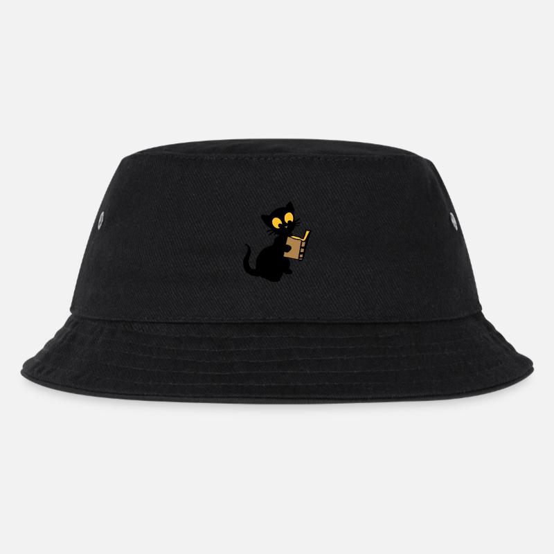 The book - Kids’ Bucket Hat - black