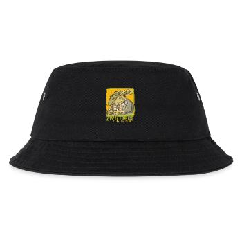 Sternzeichen-Zwillinge - Kinder Bucket Hat - Schwarz - Vorne