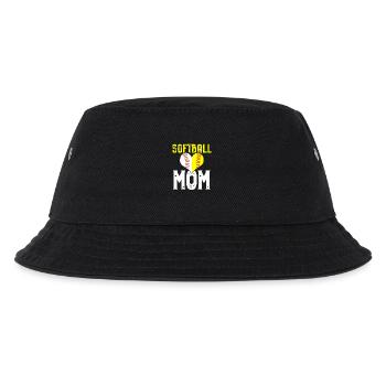 Cadeau d'amour maman softball - Bob Enfant - noir - Devant