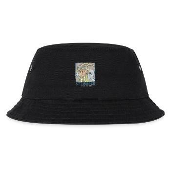 Sternzeichen - Steinbock - Kinder Bucket Hat - Schwarz - Vorne