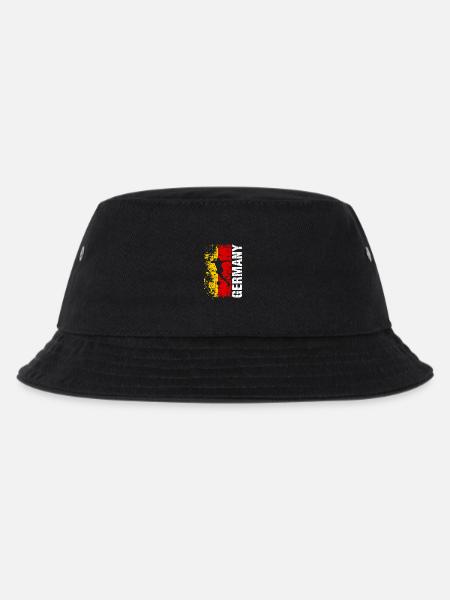 Deutschland Fussball Nationalmannschaft - Geschenk - Kinder Bucket Hat - Schwarz