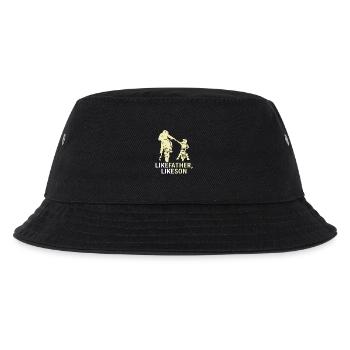 Motocross Father and Son - Kids’ Bucket Hat - black - Front