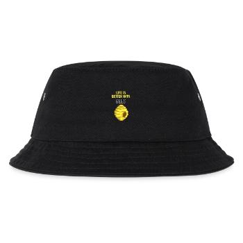 Life is better with bees - protection - insect - Kids’ Bucket Hat - black - Front