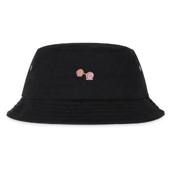 Donut Barbell Dumbbell Fitness Gym Sport Studio - Kids’ Bucket Hat - black - Front