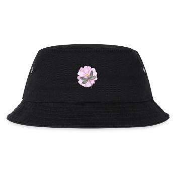Libellule avec une fleur rose tendre - Bob Enfant - noir - Devant