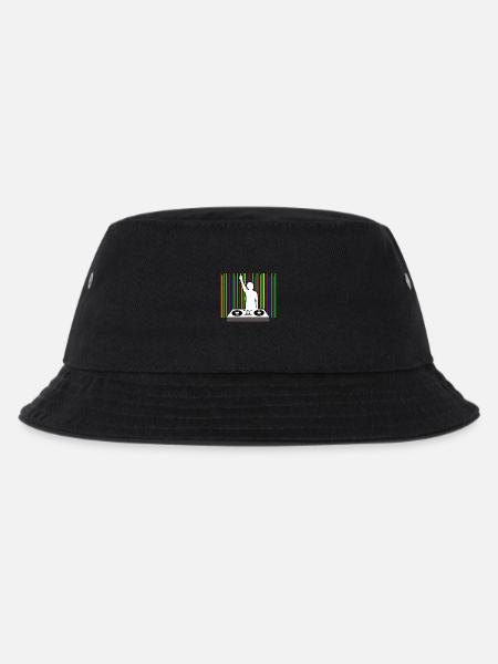 Amazing light DJ music tone - Kids’ Bucket Hat - black