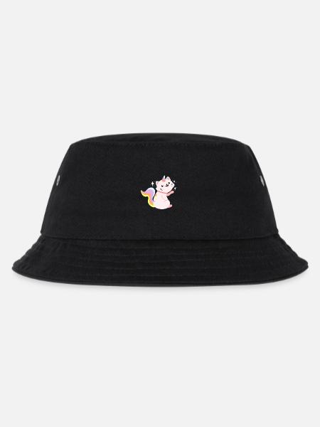 Caticorn assis - Drôle chat caticor - Bob Enfant - noir