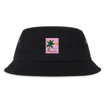 Island Flamingo - Kids’ Bucket Hat - black - Front