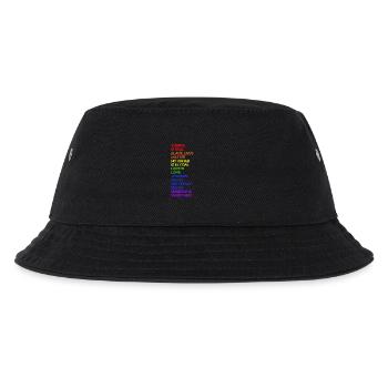 Science is Real - LGBT - Kinder Bucket Hat - Schwarz - Vorne