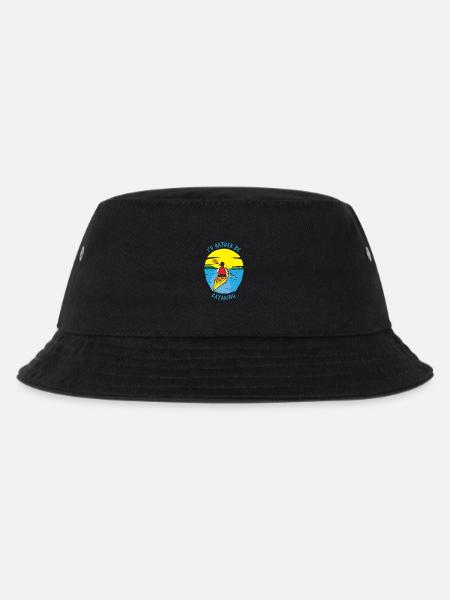 Kayak Kayak Canoe Paddling Water Sports Gift - Kids’ Bucket Hat - black